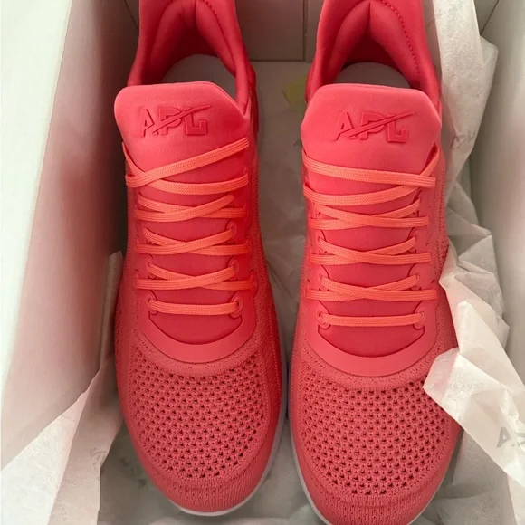 APL | Shoes | Apl Fire Coral Athletic Shoes With Streamlined  display picture 1
